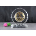 Original Runde Form Kristallglas Uhr für die Dekoration